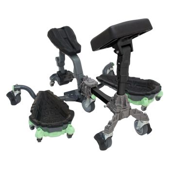 KNEEL IT Rolling Knee Pads and Chest Support Adaptor