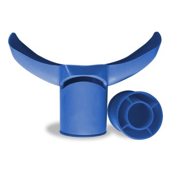 Dust Diverter Vacuum Attachment for Dustless Mixing